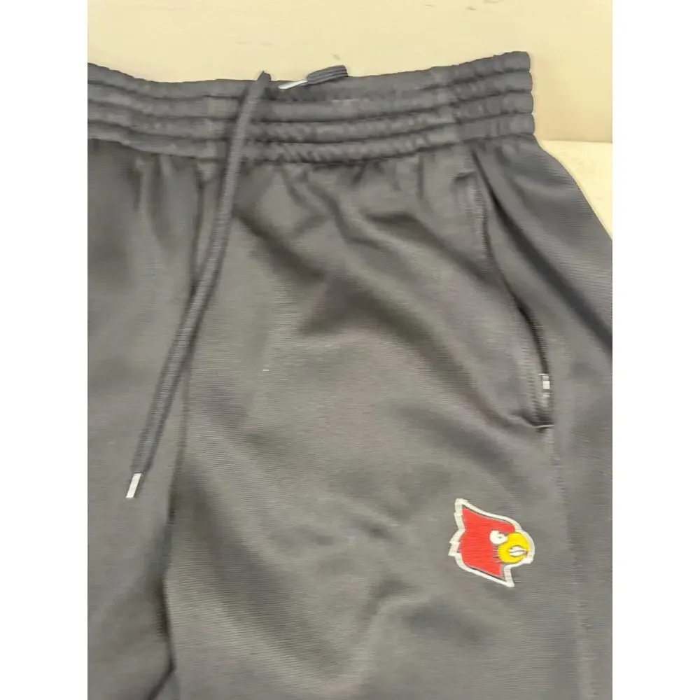 Adidas ClimaWarm Louisville Cardinals Jogger Pants Men’s M Black Athletic